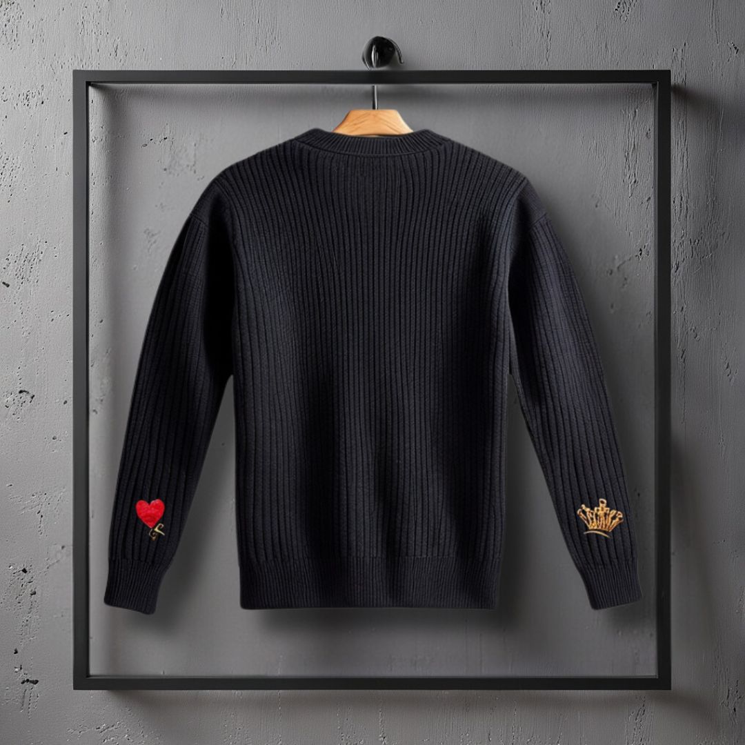 GLAMOUR STRICKPULLOVER BEIGE