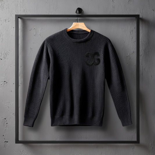 CŒUR STRICKPULLOVER SCHWARZ